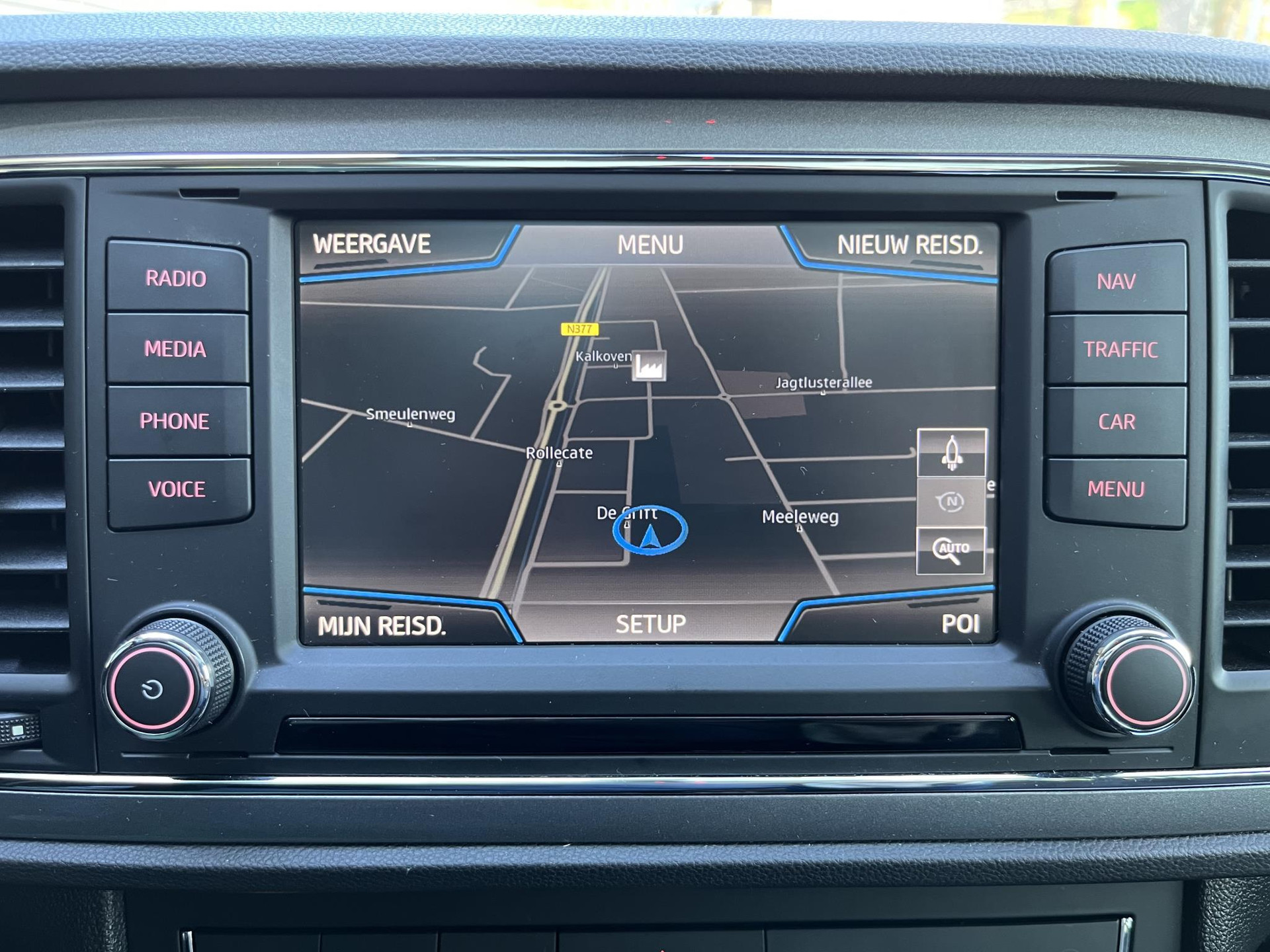 audio-navigatie full map