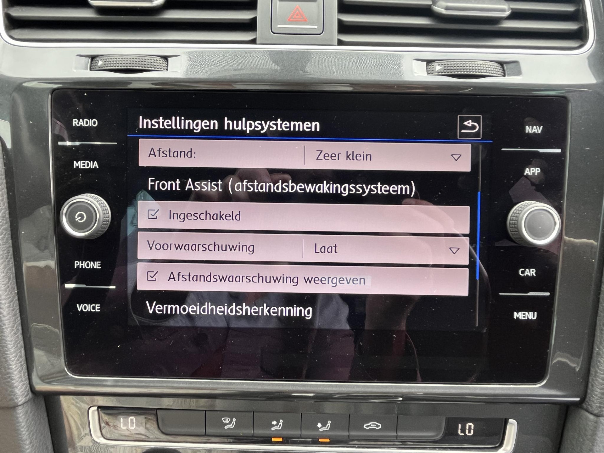 Proactieve inzittendenbescherming (Pre-Crash)