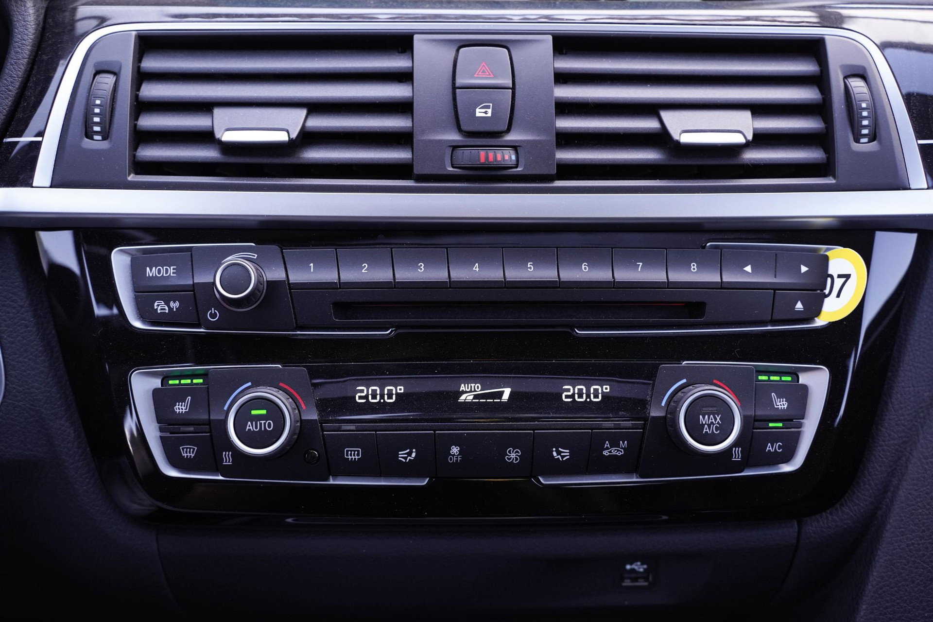 Automatische 2-zone airconditioning