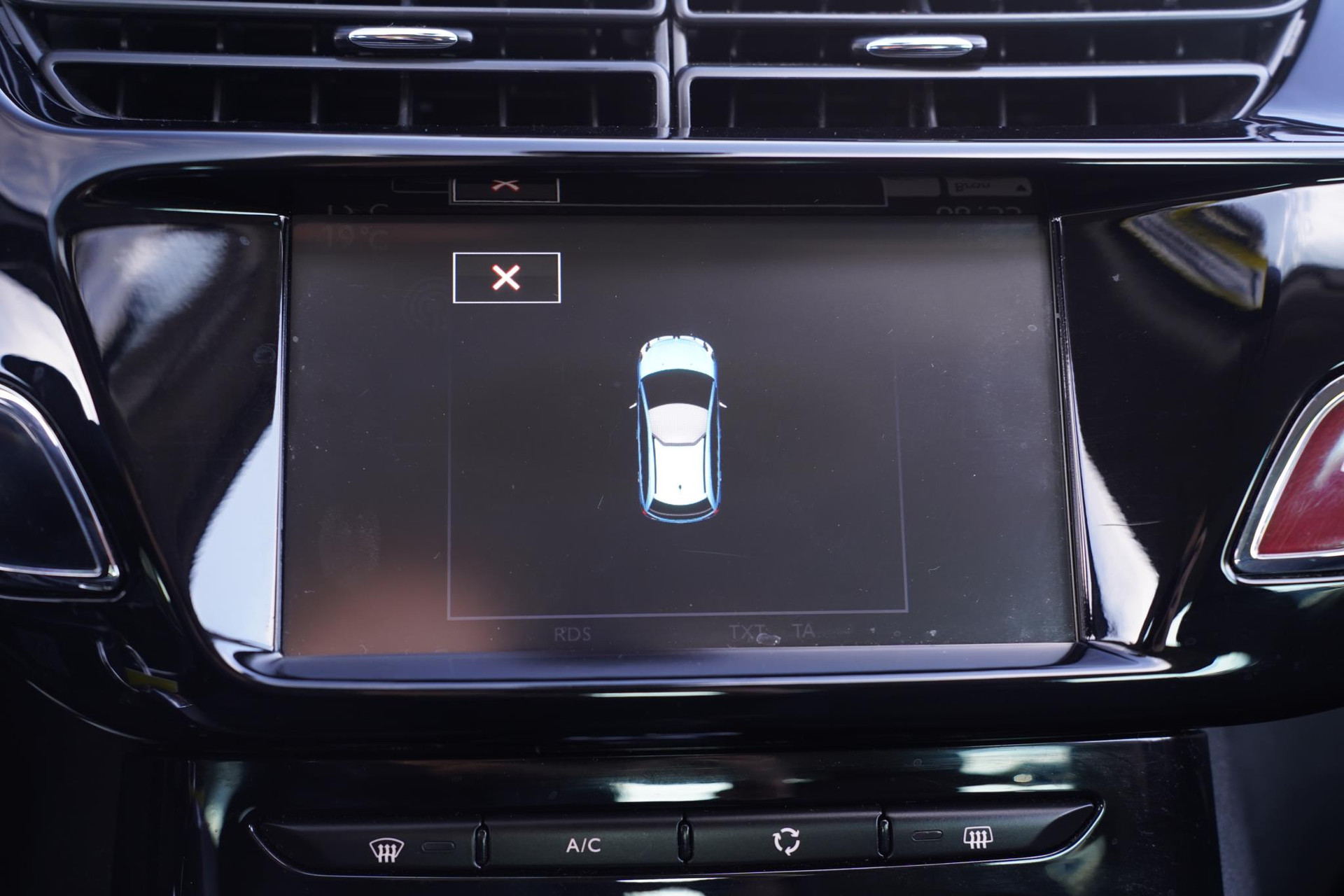 parkeersensor achter