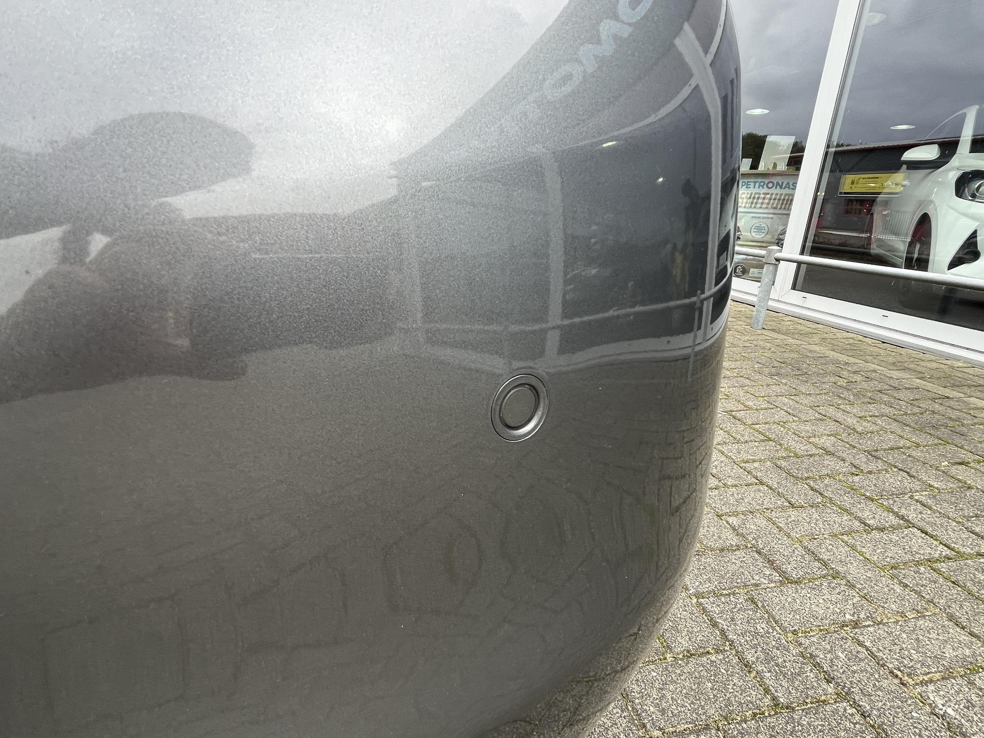 Park pilot achter