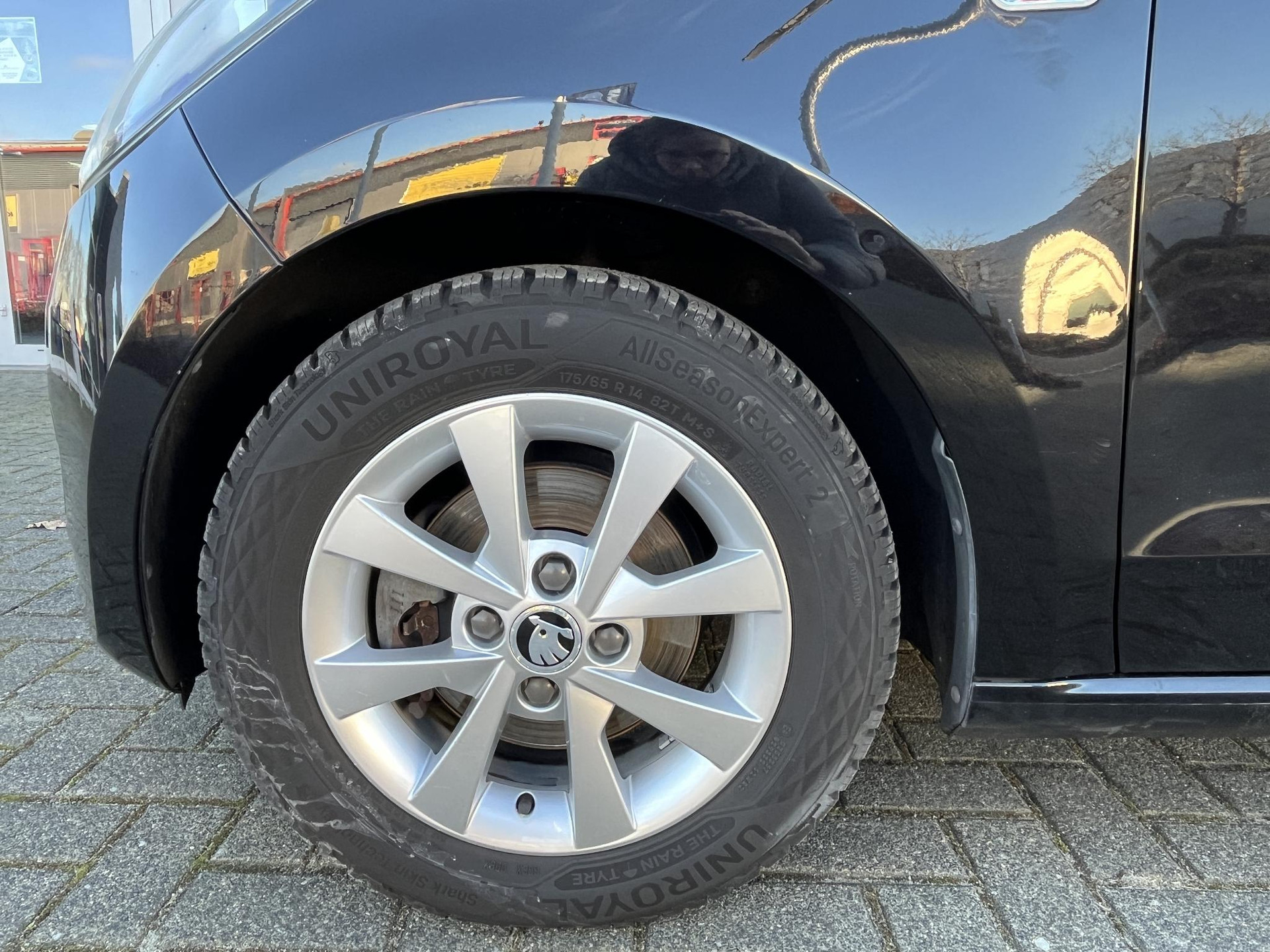 Lichtmetalen velgen 14" Apus zilver