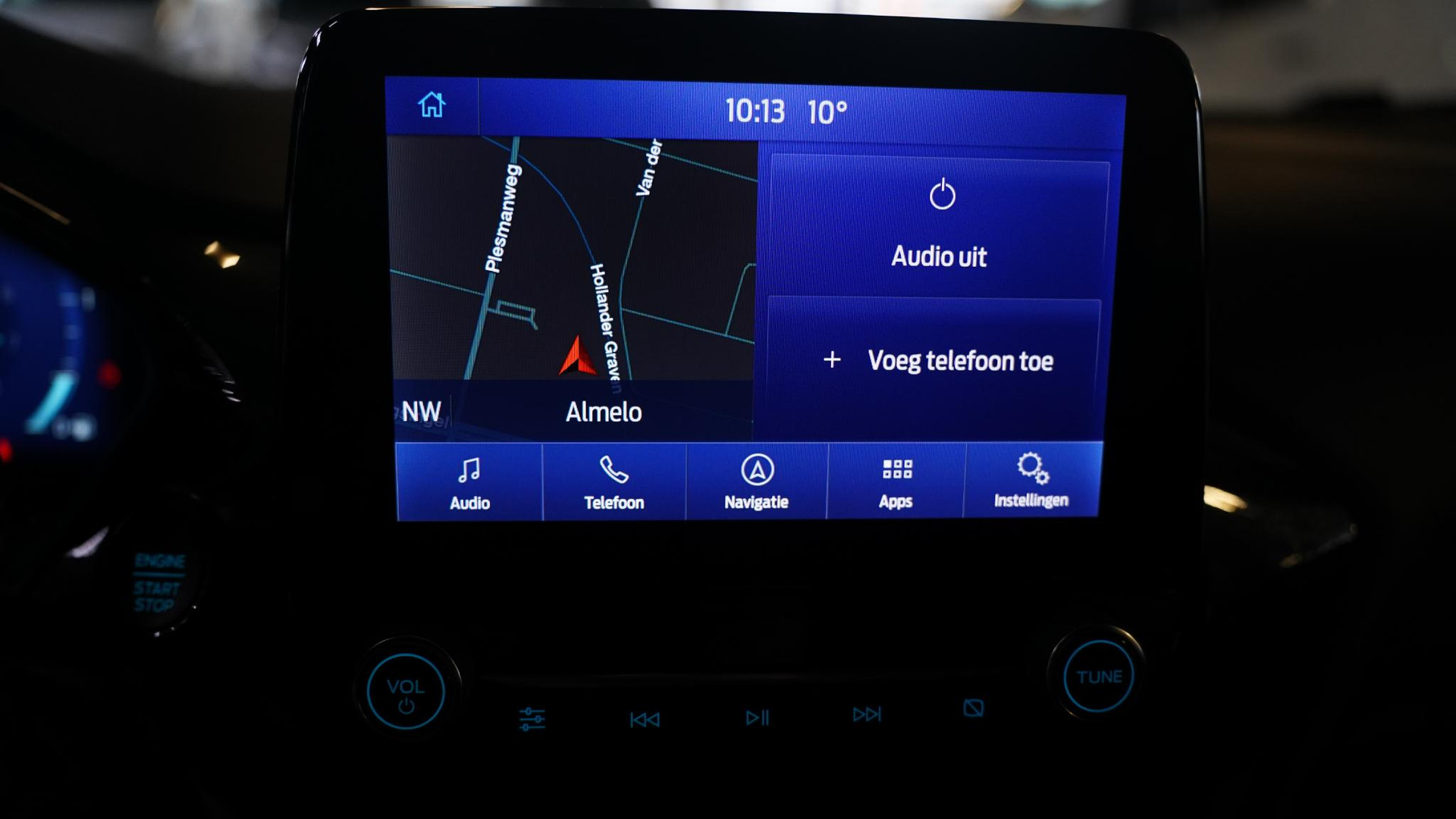 SYNC 3 met Apple CarPlay en Android Auto, 8 inch touchscreen en navigatie