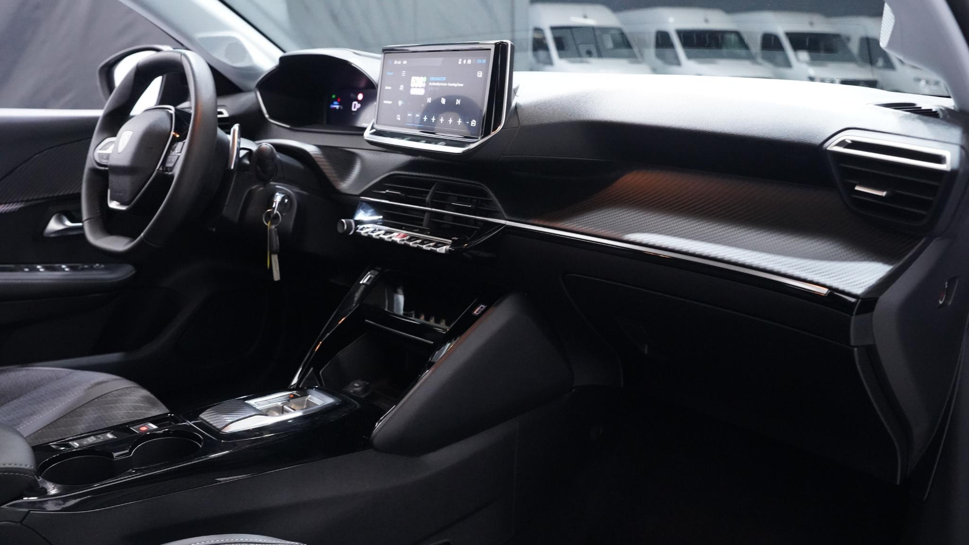 carbonafwerking interieur