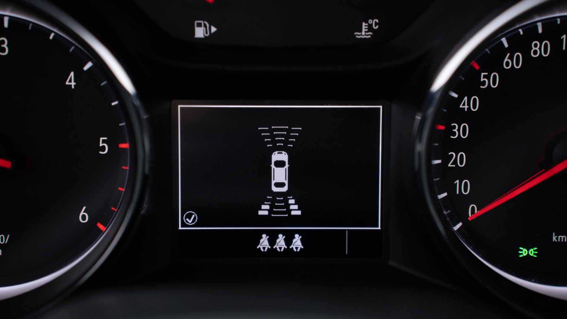 parkeersensor achter