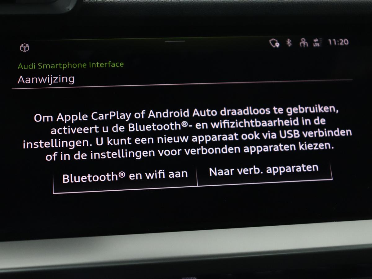 Audi smartphone interface