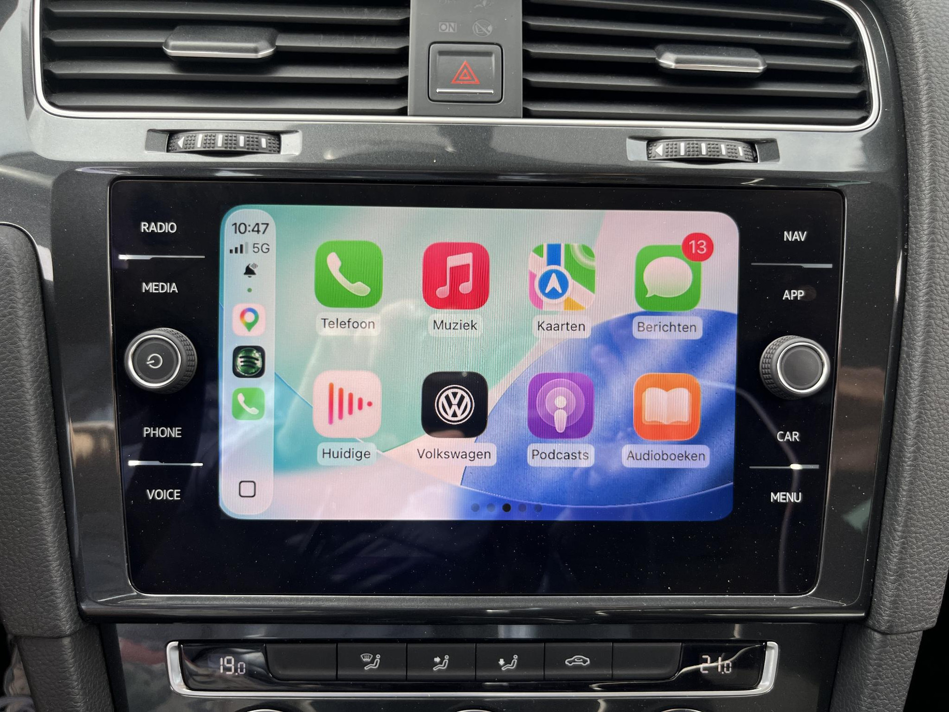 Mobiele online diensten (Car-Net): 'App-Connect' smartphone-integratie