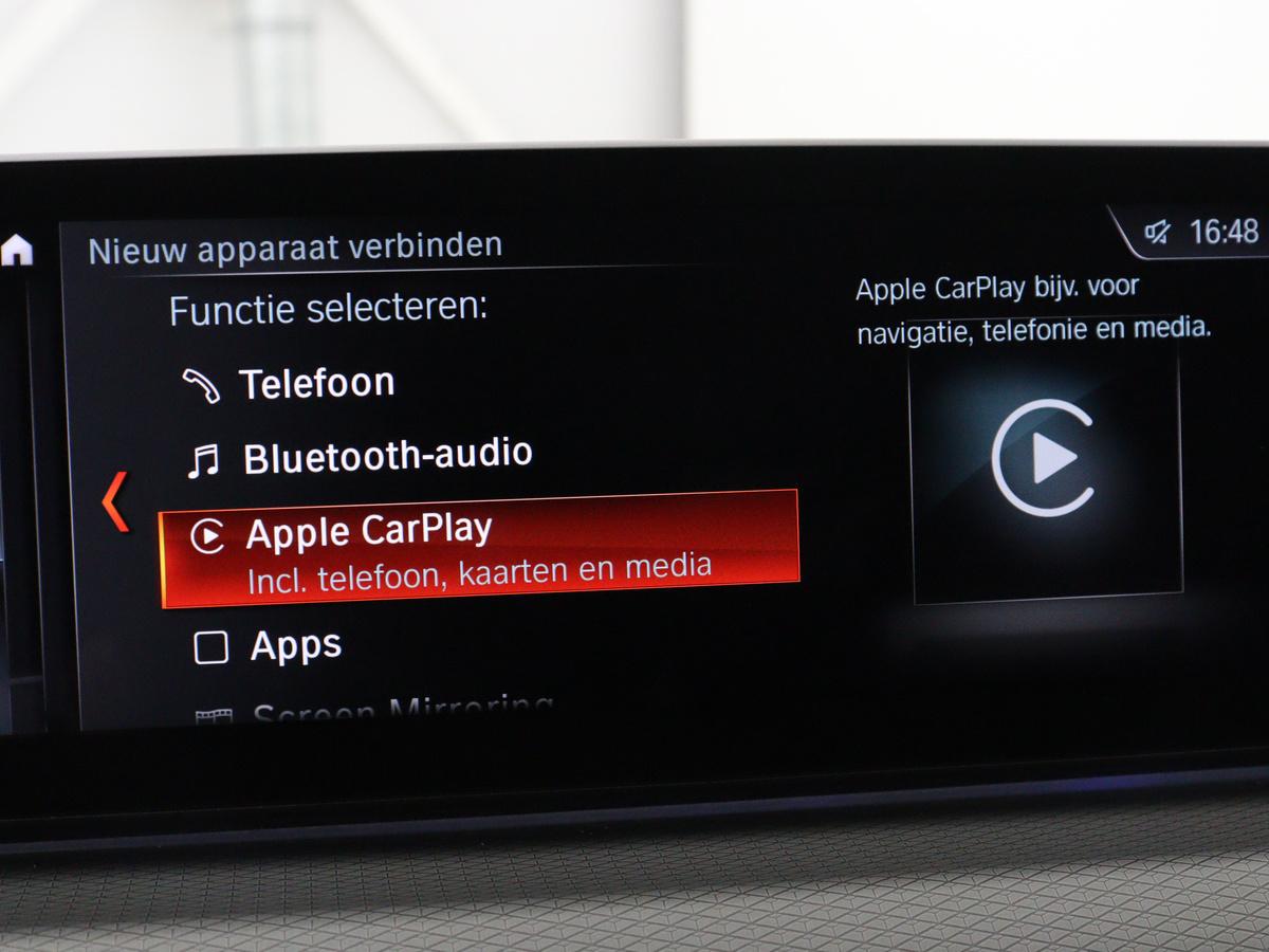 Apple CarPlay voorbereiding