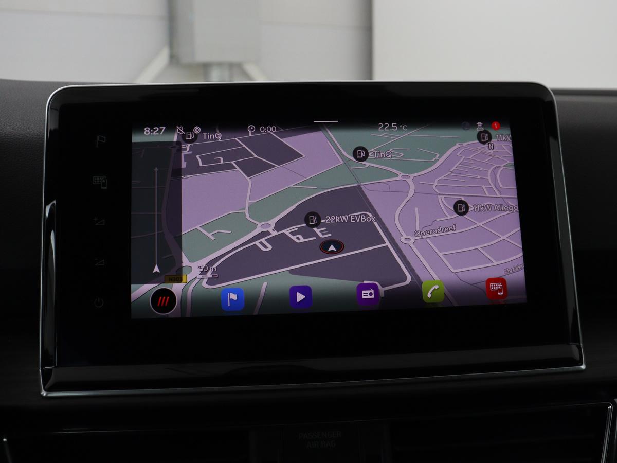 Navigatie, radio en mediasysteem met 9,2 inch (23,37 cm) touchscreen in kleur