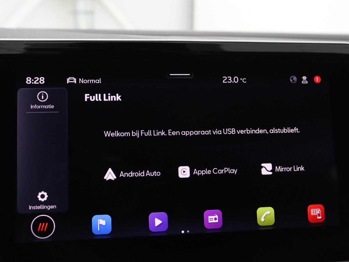 Draadloze Apple CarPlay™ en Android Auto™ voorbereiding