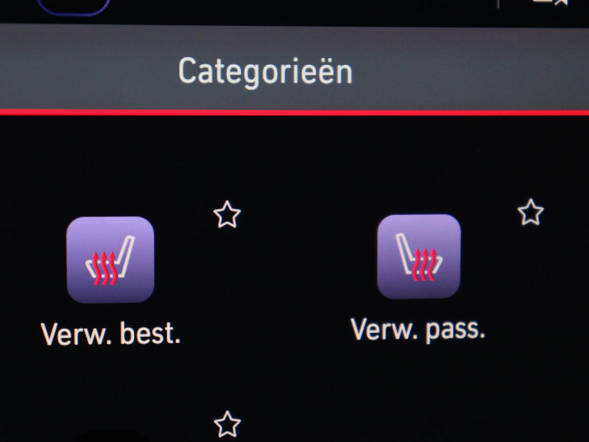 Verwarmde stoelen voor