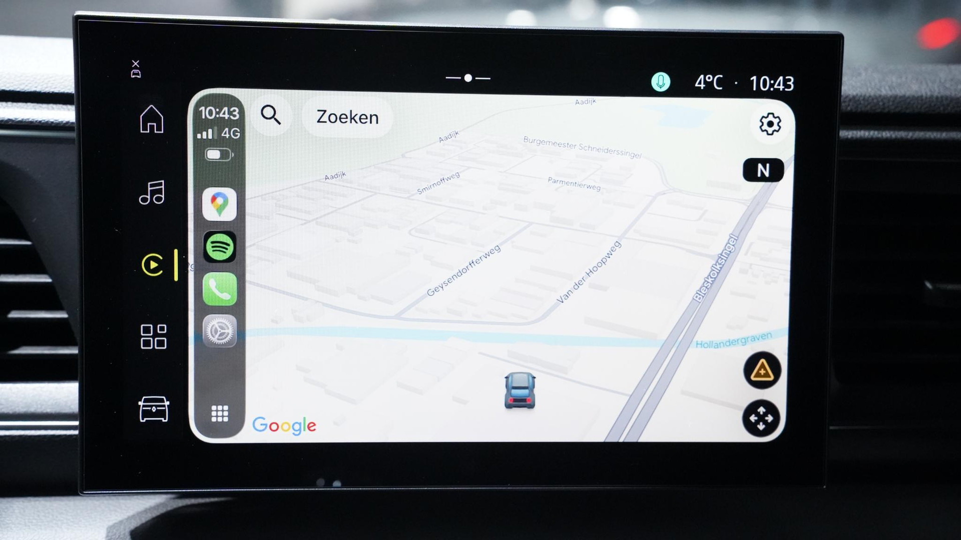 Navigatie Apple Carplay