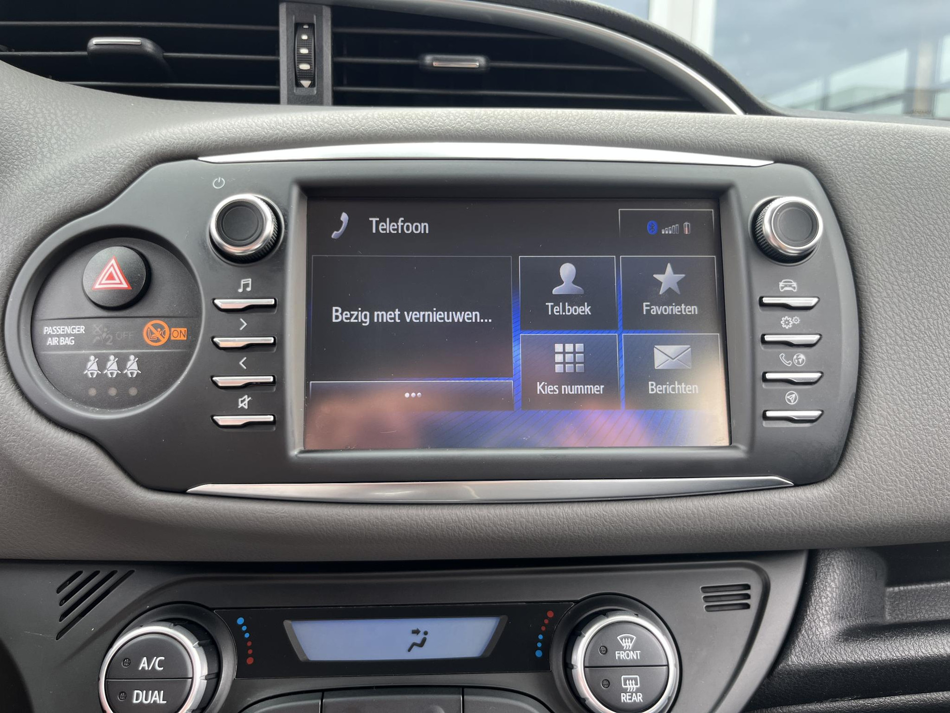 Bluetooth telefoonvoorbereiding