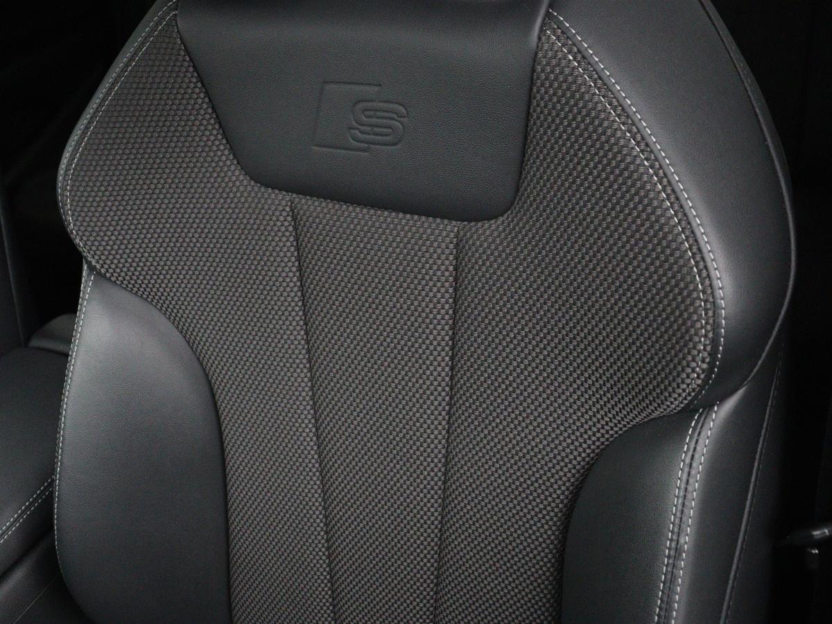 Bekleding, leder/geperforeerd alcantara voor S line