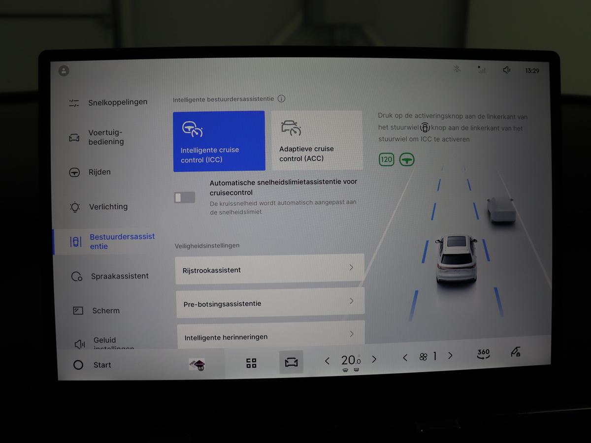 cruise control adaptief met Stop&Go