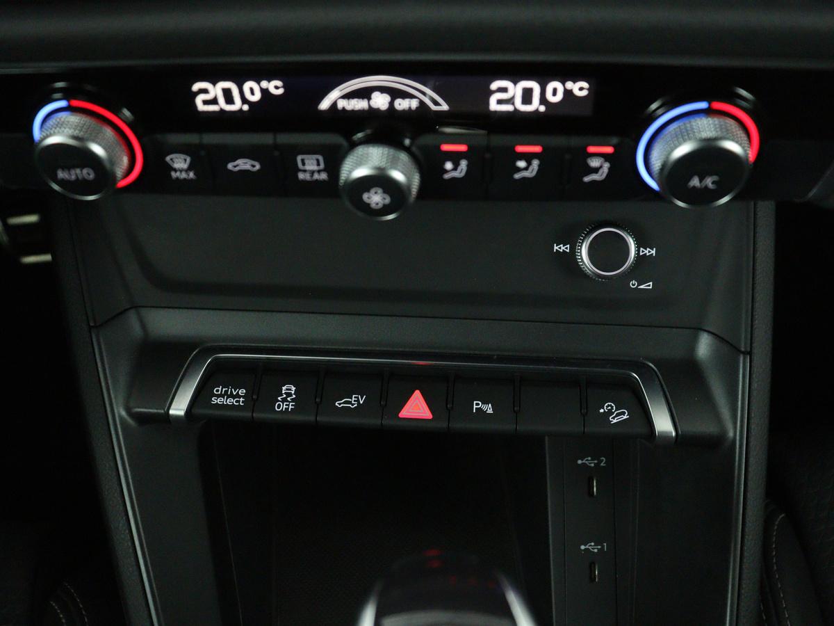 Automatische airconditioning met twee zones