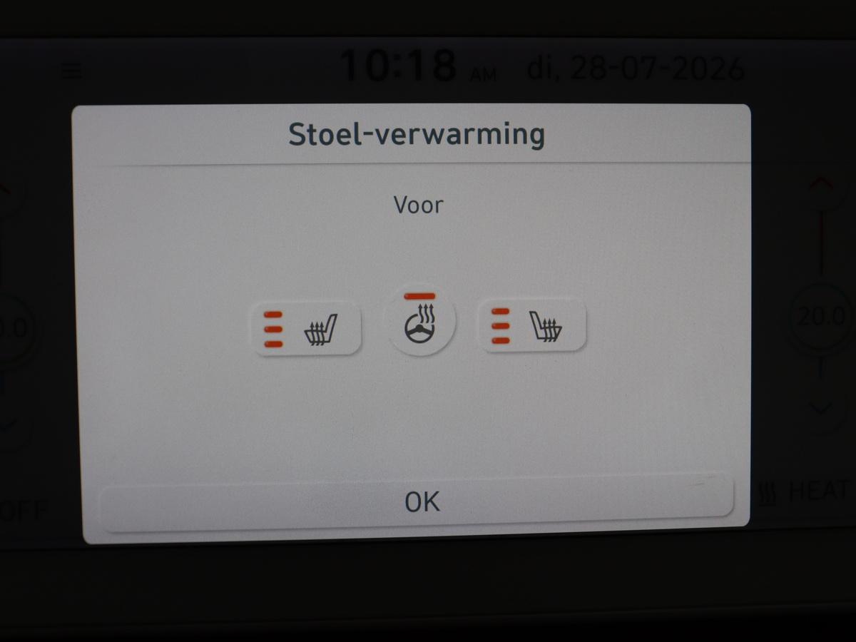 voorstoelen verwarmd