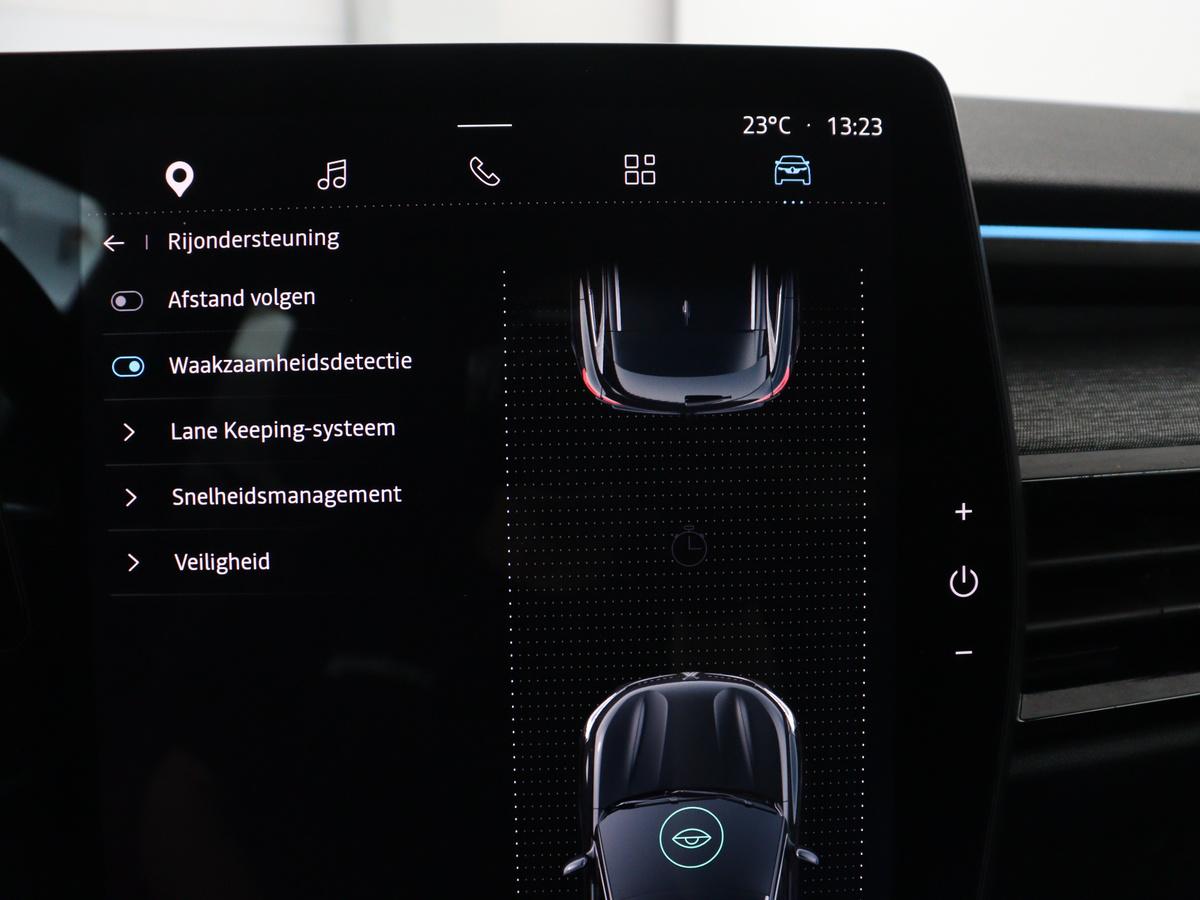 rijstrooksensor met correctie