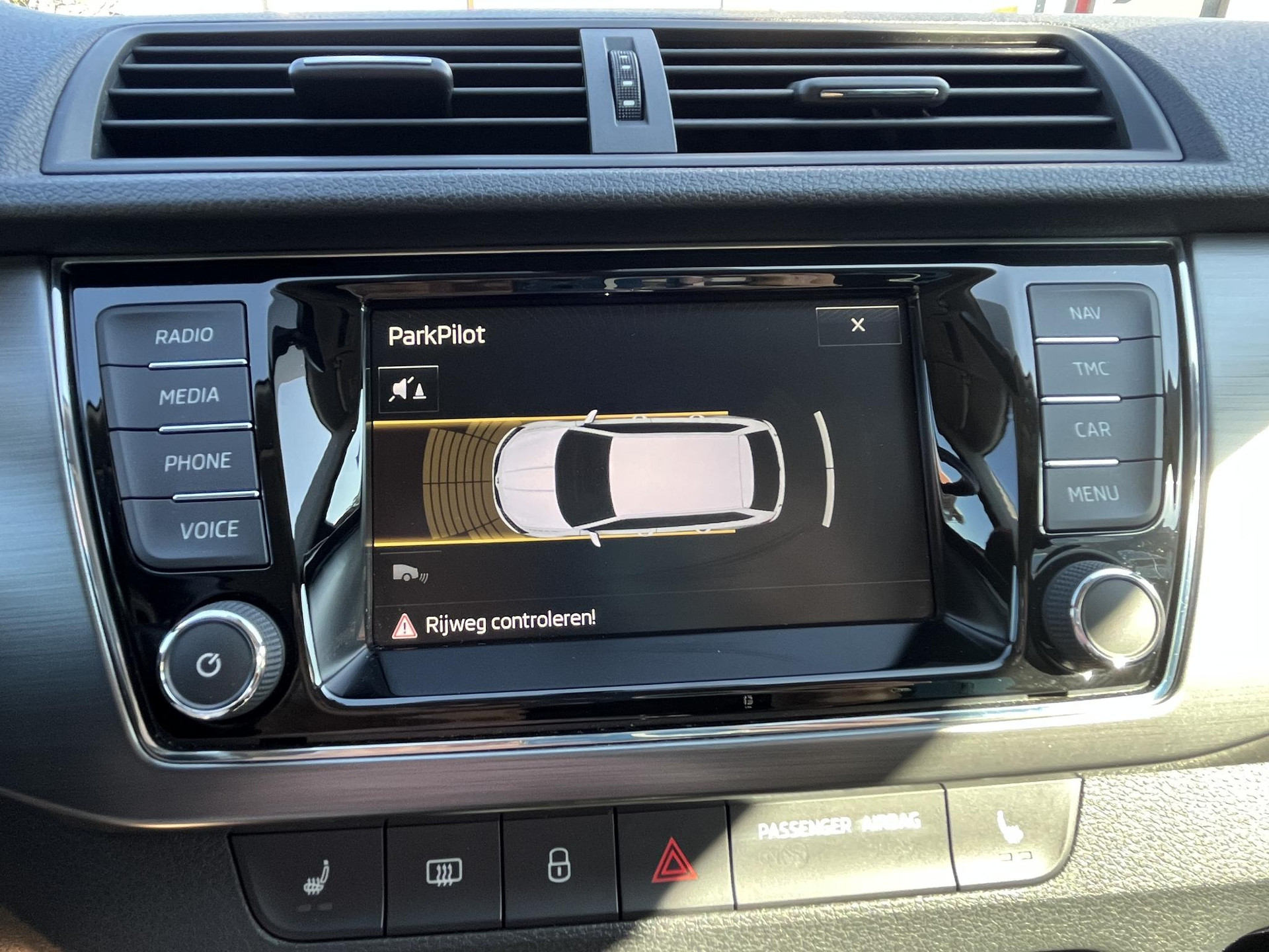 parkeersensor voor en achter