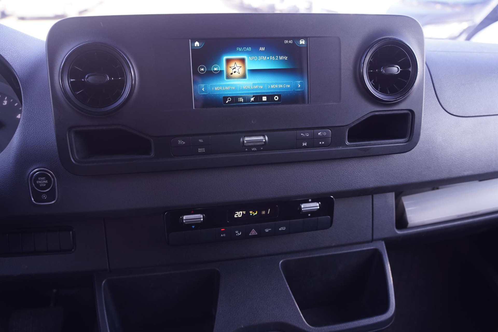 Halfautomatische airconditioning TEMPMATIC