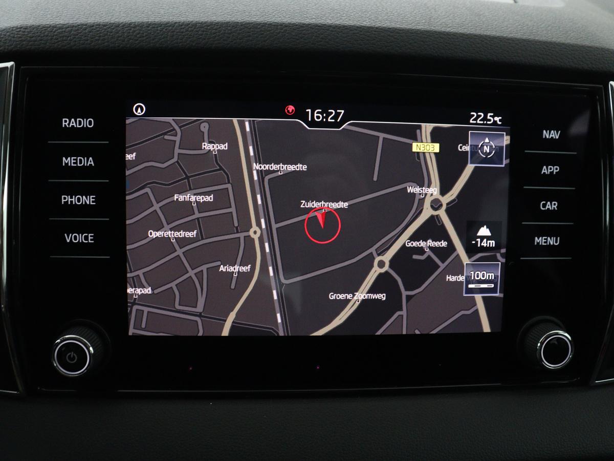 Navigatie Amundsen met 8" kleuren touchscreen