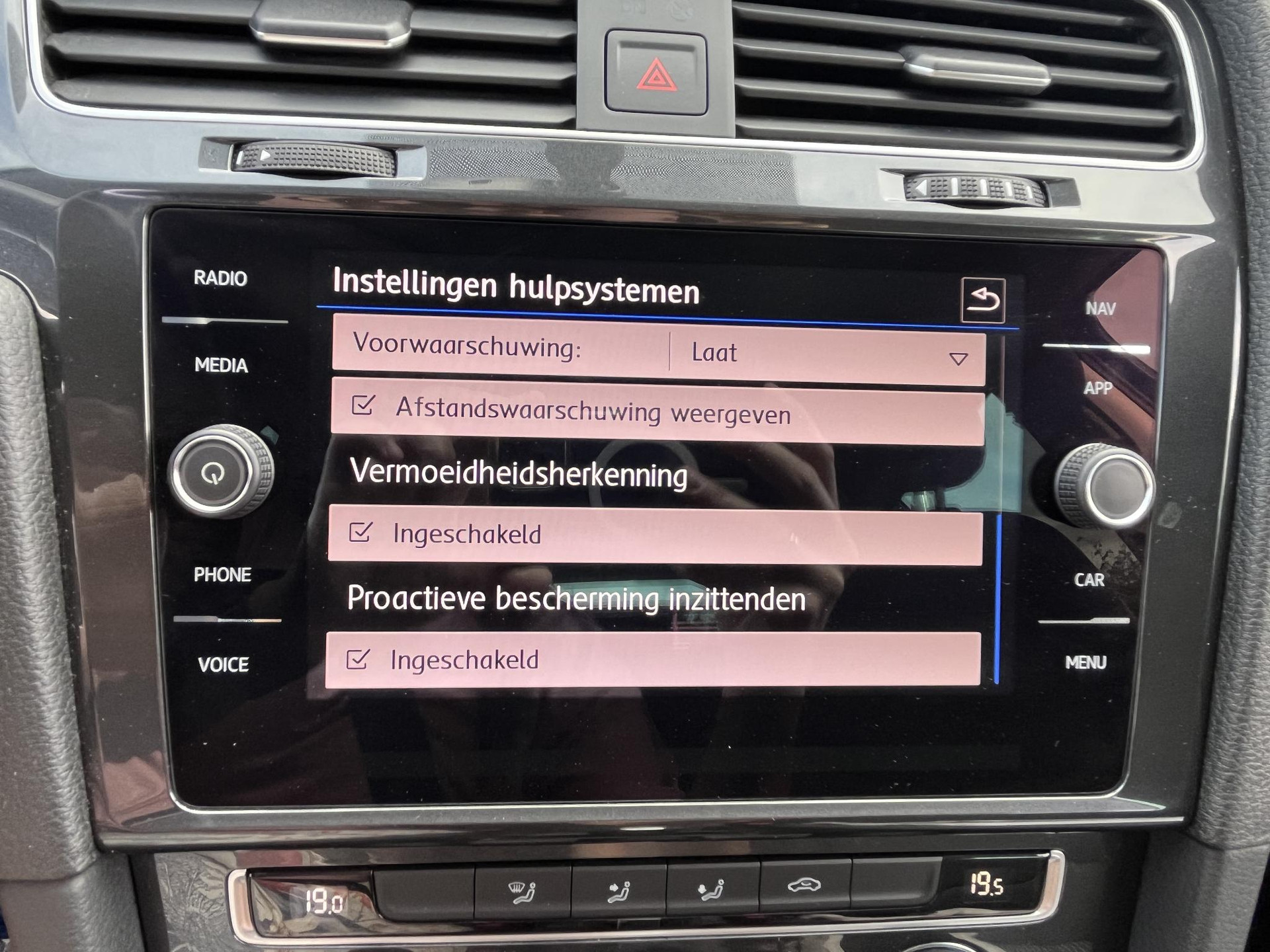 Proactieve inzittendenbescherming (Pre-Crash)