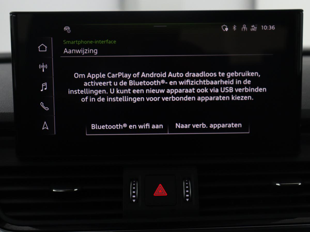 Audi smartphone interface