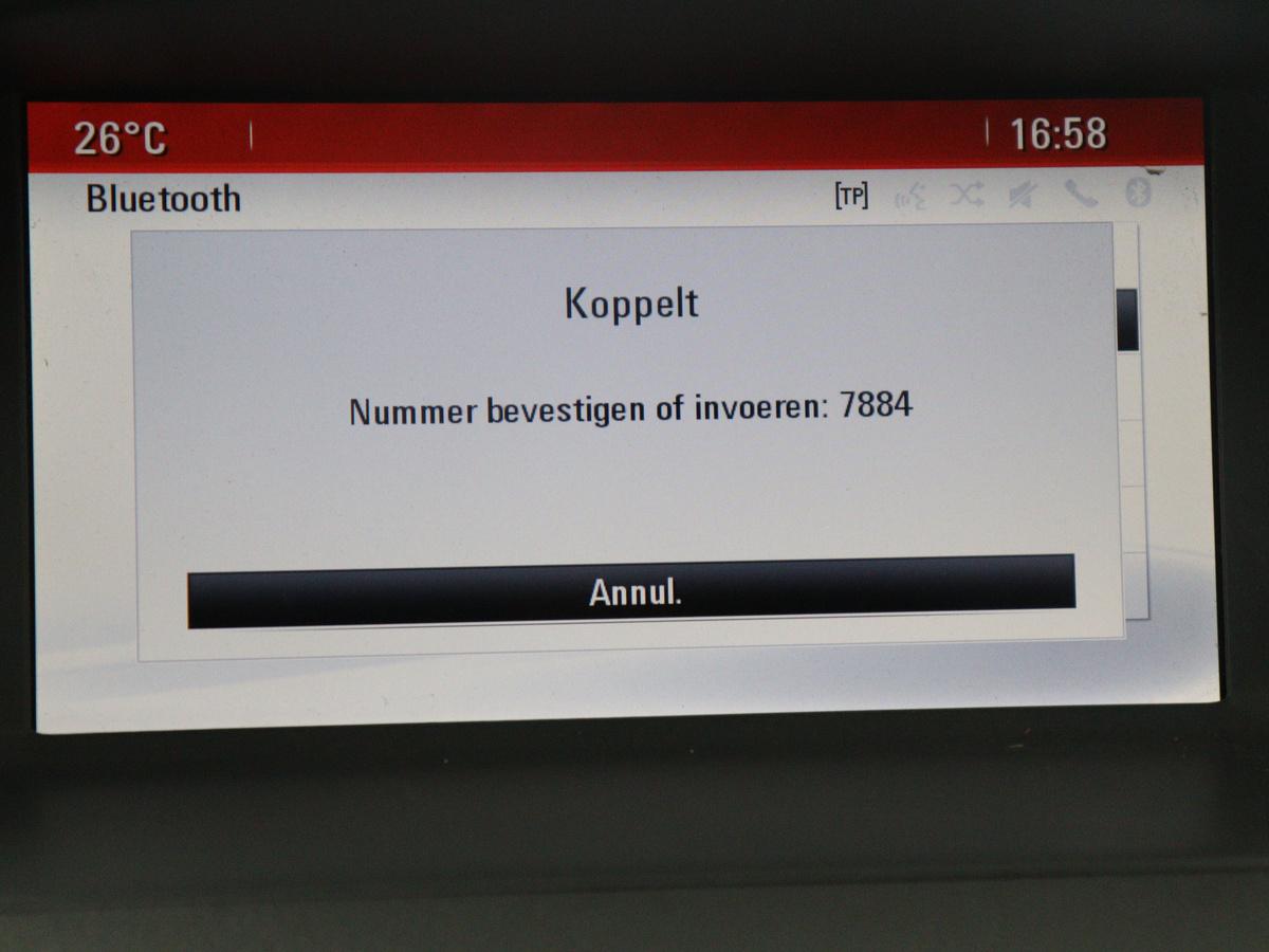 Bluetooth telefoonvoorbereiding