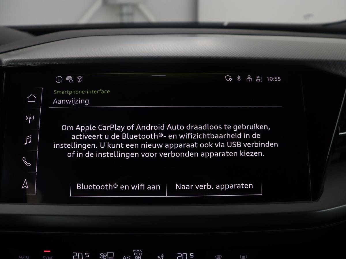 Audi smartphone interface