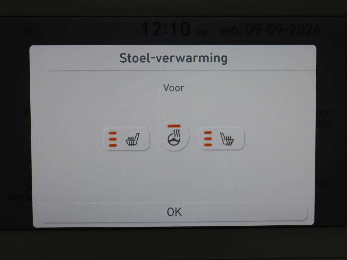 voorstoelen verwarmd
