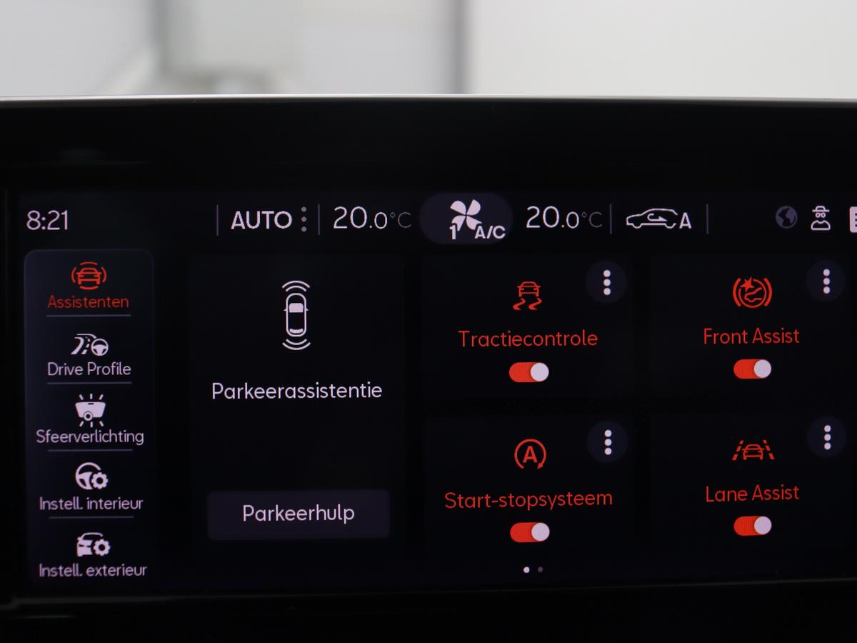 rijstrooksensor met correctie