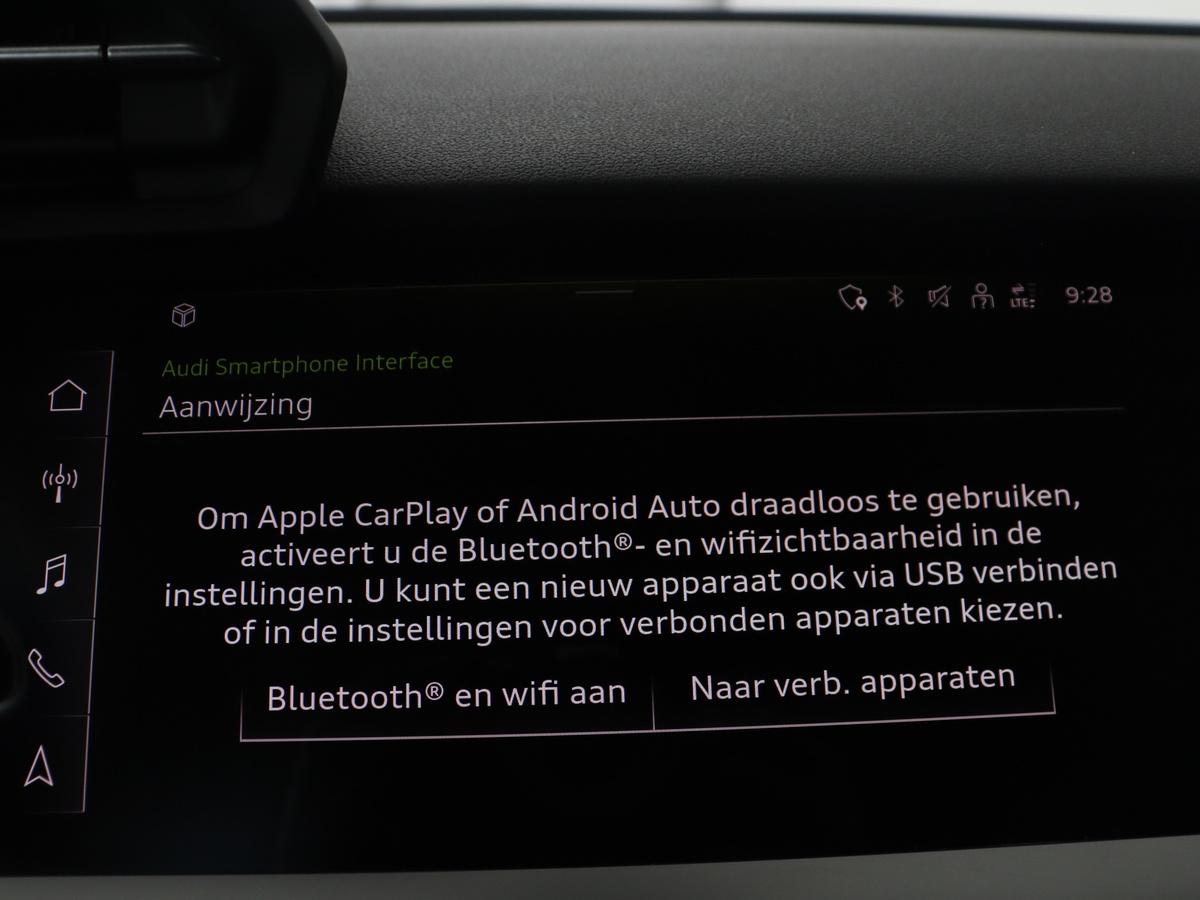Audi smartphone interface