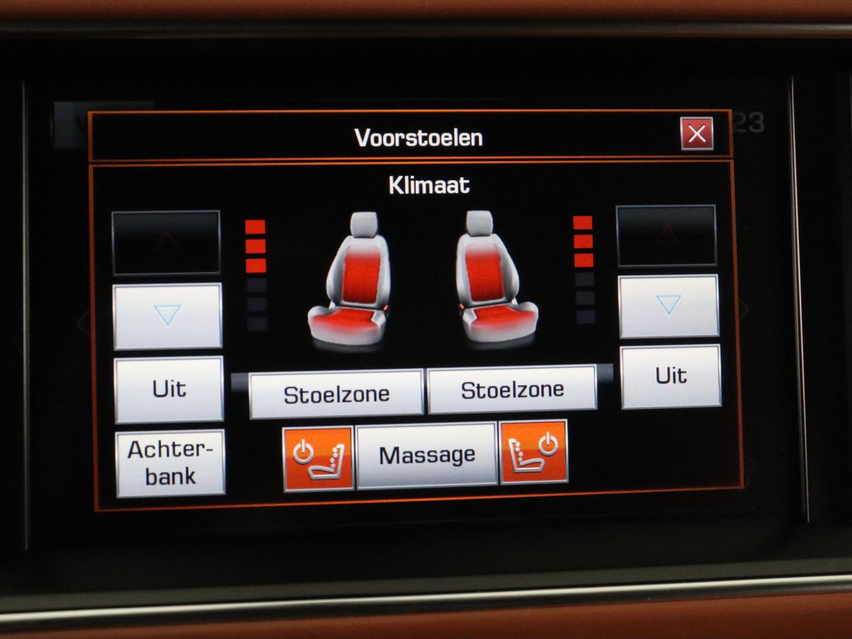 Elektrisch verwarmbare voorstoelen
