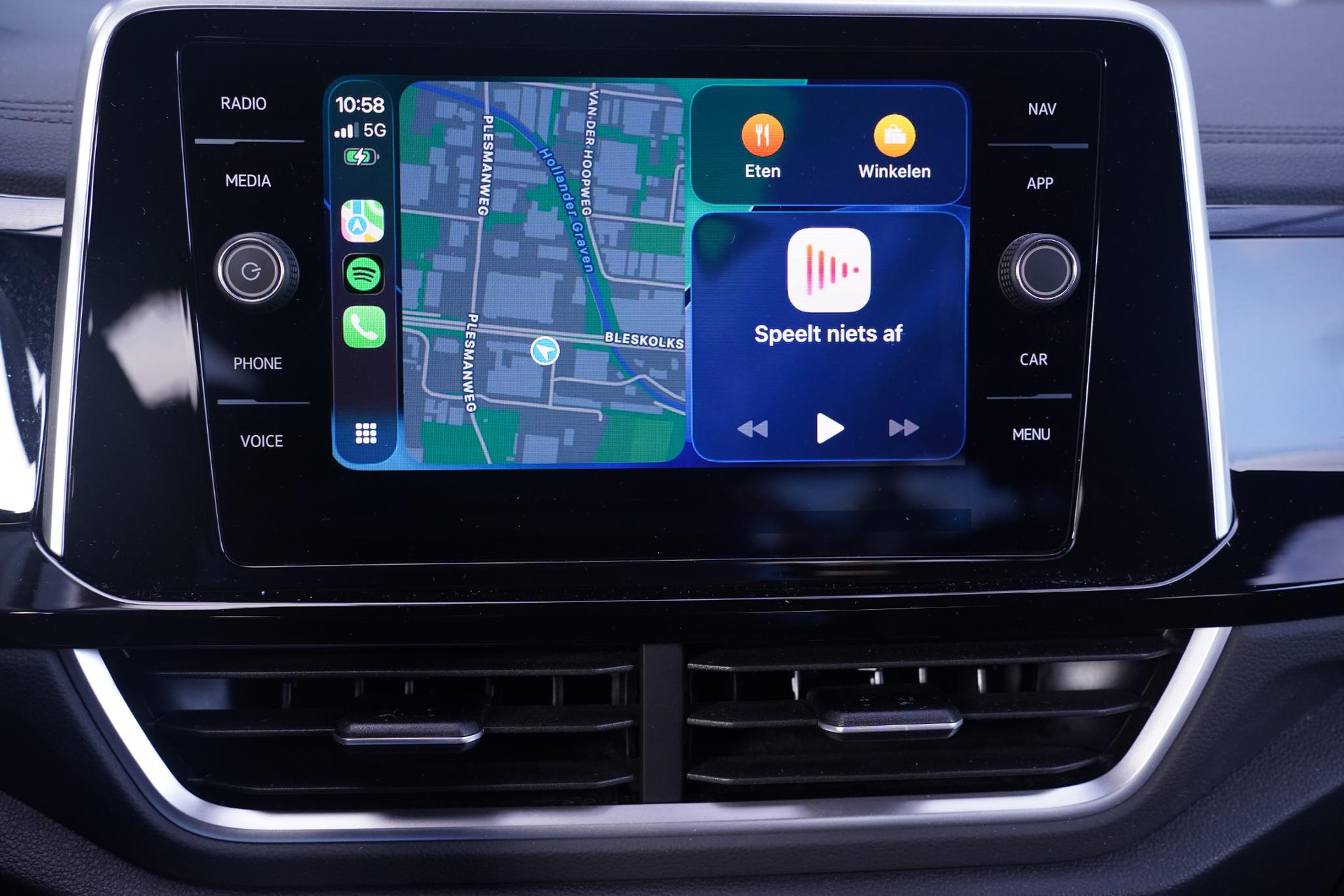 Navigatie Apple Carplay