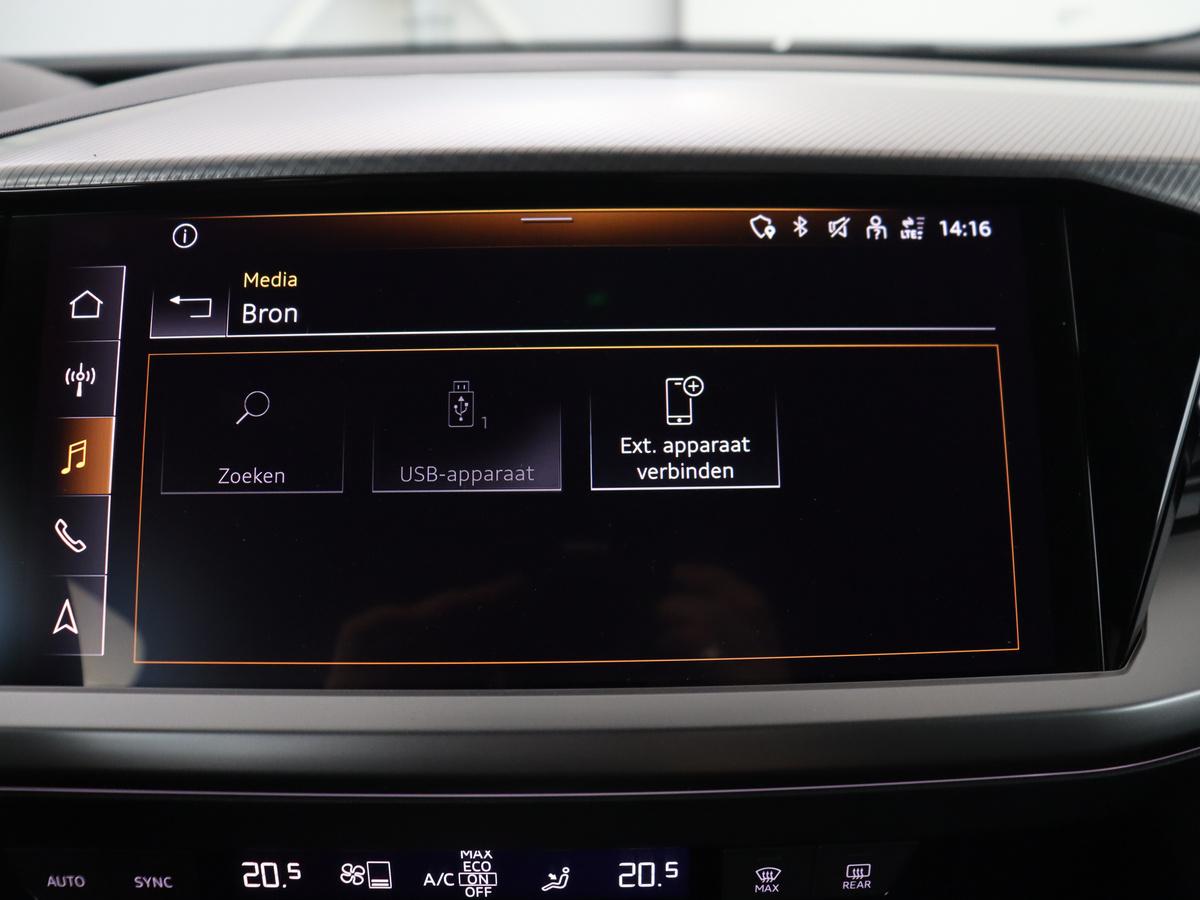 Audi smartphone interface